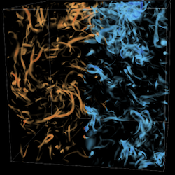 Zones de forte vorticité dans la turbulence d’hélium superfluide